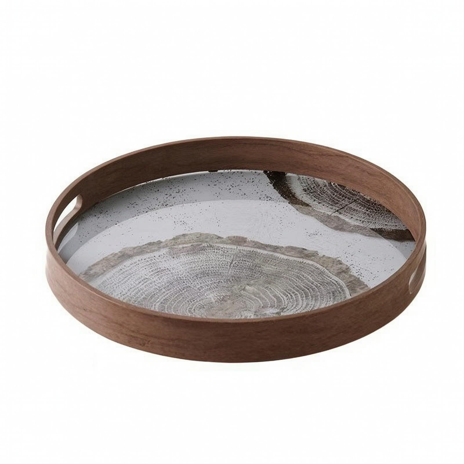Bandeja Decorativa Pequeño, 34x34x4cm, Anillo De