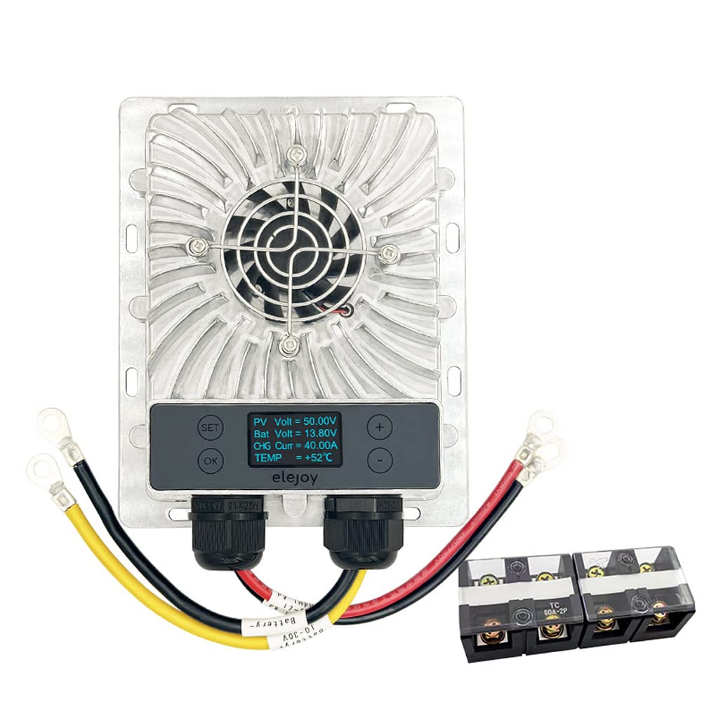 600W MPPT Solar Controller 10-30V Voltage Adjustable with LCD Display Maximum Power Point Photovoltaic Step-down Controller Adapt to Various Batteries-picture-19