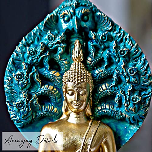 25Dol Buddha Statues For Home. 12" Buddha Statue (The Enlightened One). Collectibles And Figurines, Meditation Decor, Spiritual Living Room Decor, Yoga Zen Decor, Hindu And East Asian Décor #TOP4