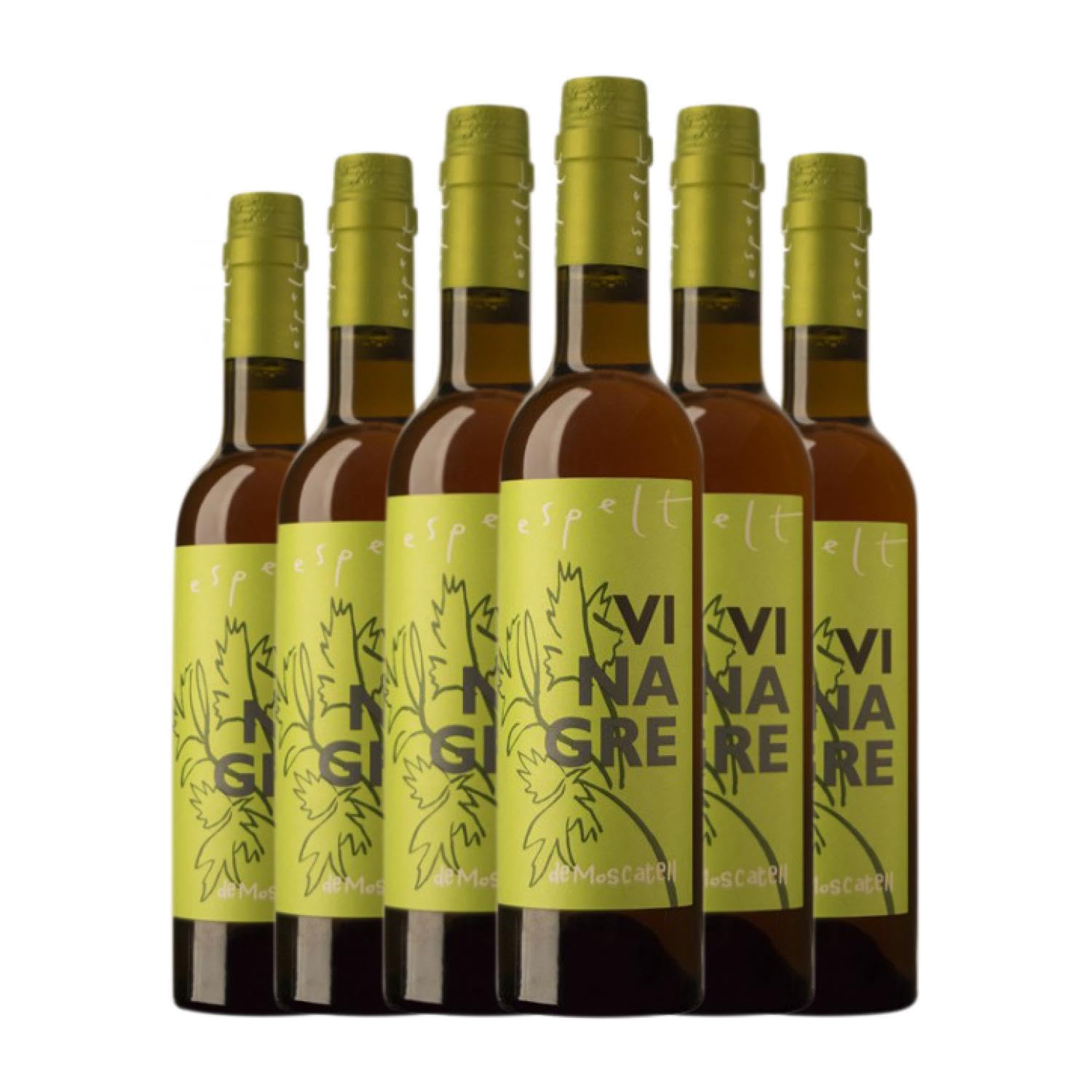 Vinagre Espelt Moscatel Media Botella 37 cl (Caja de 6 Media Botella de 37 cl)