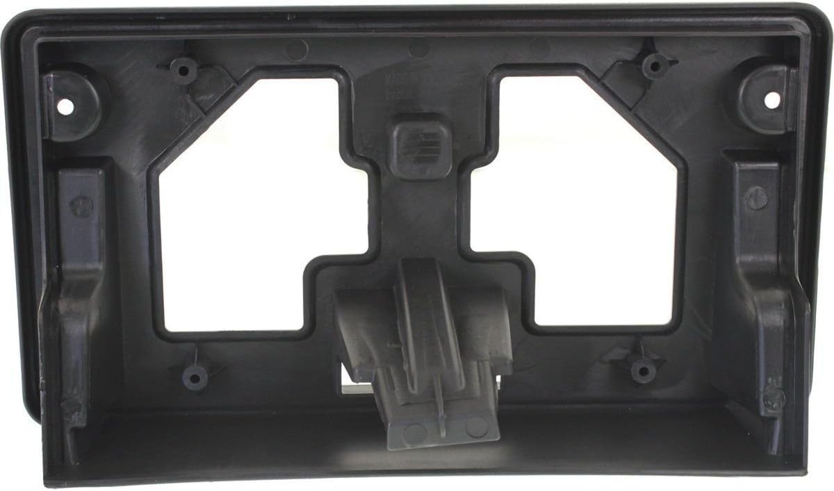 New Front Bumper License Plate Mounting Bracket Holder Plastic Black for 2013-2015 Honda Accord Sedan HO1068113 71145T2AA00