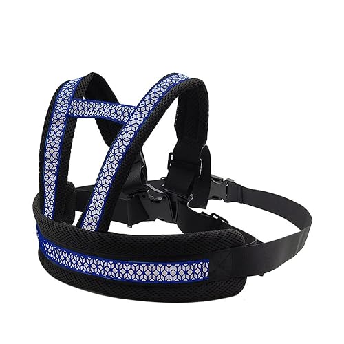 Cinturón de asiento trasero de motocicleta para niños, evita caídas, la longitud se puede ajustar, transpirable, no congestiona, reflectante de