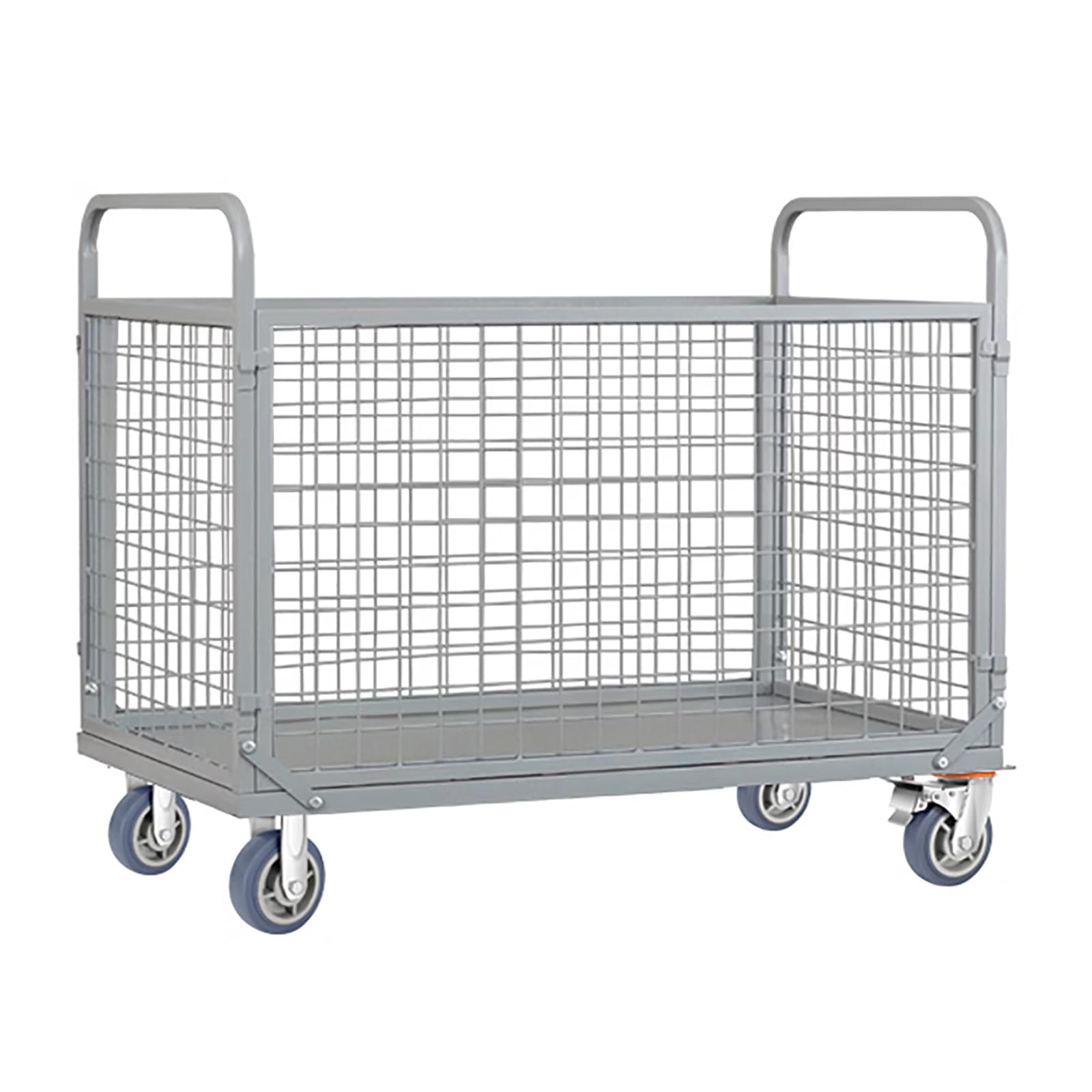 Carrello pieghevole con ruote, carrello da trasporto pesante, ad alto carico, facile da usare, ideale per mercati, scuole, magazzini, uffici (mamma)