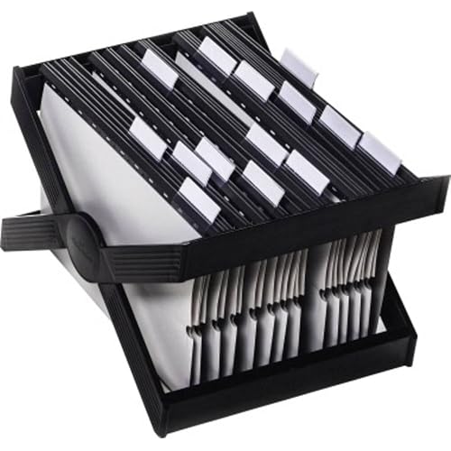 Durable Suspension File Basket Carry Case | for 30 A4 Suspension Files | Eco-Friendly Blue Angel | Extra Strong and Collapsible