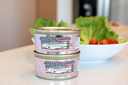 Vista 46 de American Tuna Pescado de atún blanco silvestre capturado en poste de grado sushi, con sal añadida, (6) latas de 3.5 onzas Cosechado