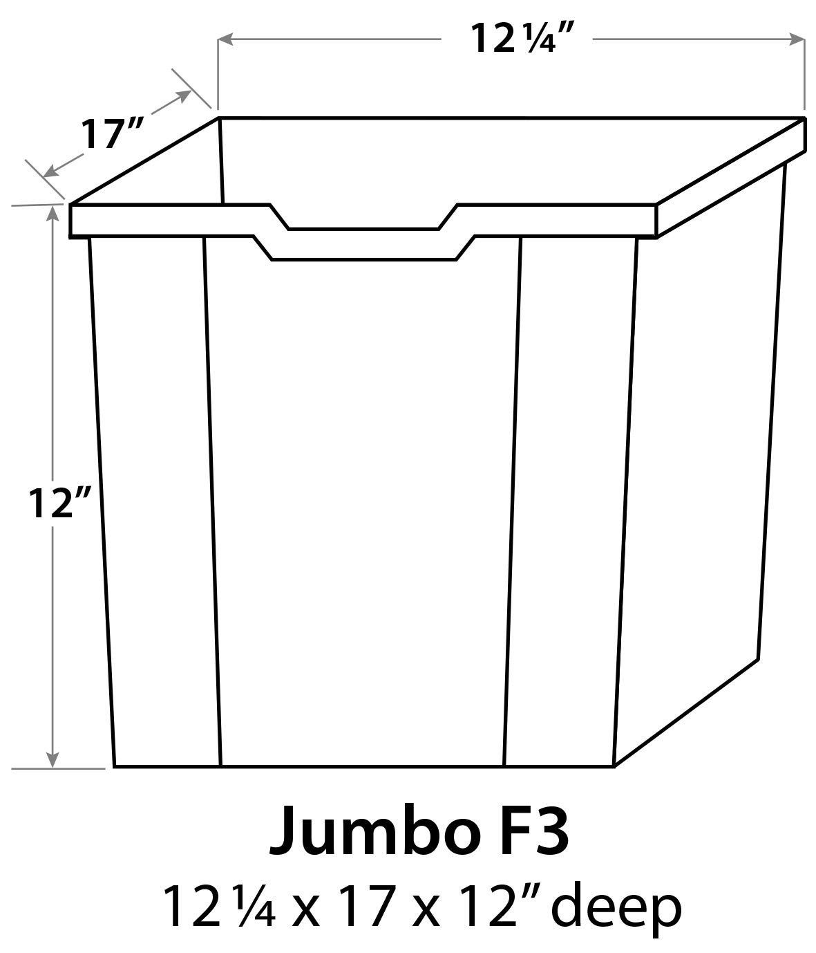 Best Cyber Monday 🔥 Gratnells F3 Jumbo Storage Tray, Pack of 6, Heavy Duty School, Industrial & Utility Storage Bins, 12.3 x 16.8 x 11.8 (Plum Purple)