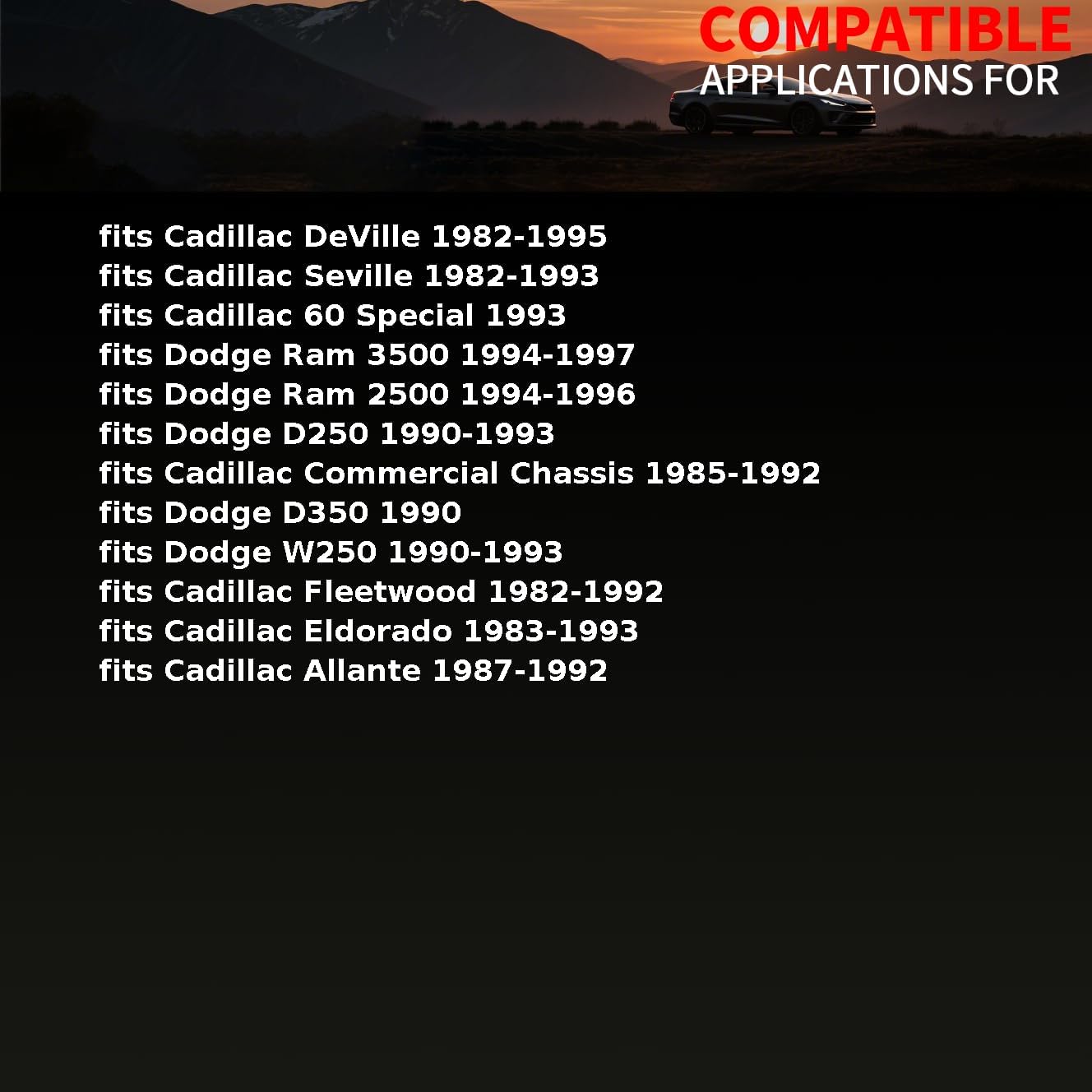 Manual Transmission Output Shaft Seal Rear differential oil fits Dodge D350 1990 1 Pcs