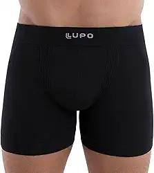 Cueca Boxer Modal Lupo Sem Costura Respirável Original