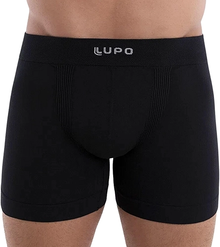 Cueca Boxer Modal Lupo Sem Costura Respirável Original