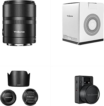 YONGNUO YN56mm F1.4 Lens w/Remote Controller, 56mm F1.4 Auto Focus Large Aperture APS-C Frame, Standard Prime Lens for Nikon Z Mount