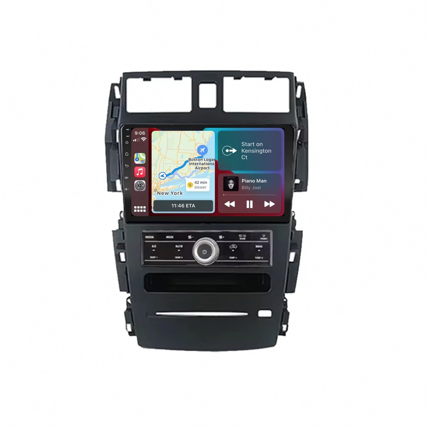 Pantalla de coche 2 DIN para Mitsubishi Delica D5 con Android Auto inalámbrico 8
