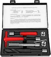 Vista 1 de ViaGasaFamido Kit de reparación de roscas M16x2, acero inoxidable, 11 piezas, incluye llave inglesa hexagonal con caja de almacenamiento