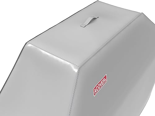 Miniatura 5 de Cubierta de parrilla de gas resistente al agua de 72 pulgadas para parrilla de gas Weber Char-Broil Coleman, gris