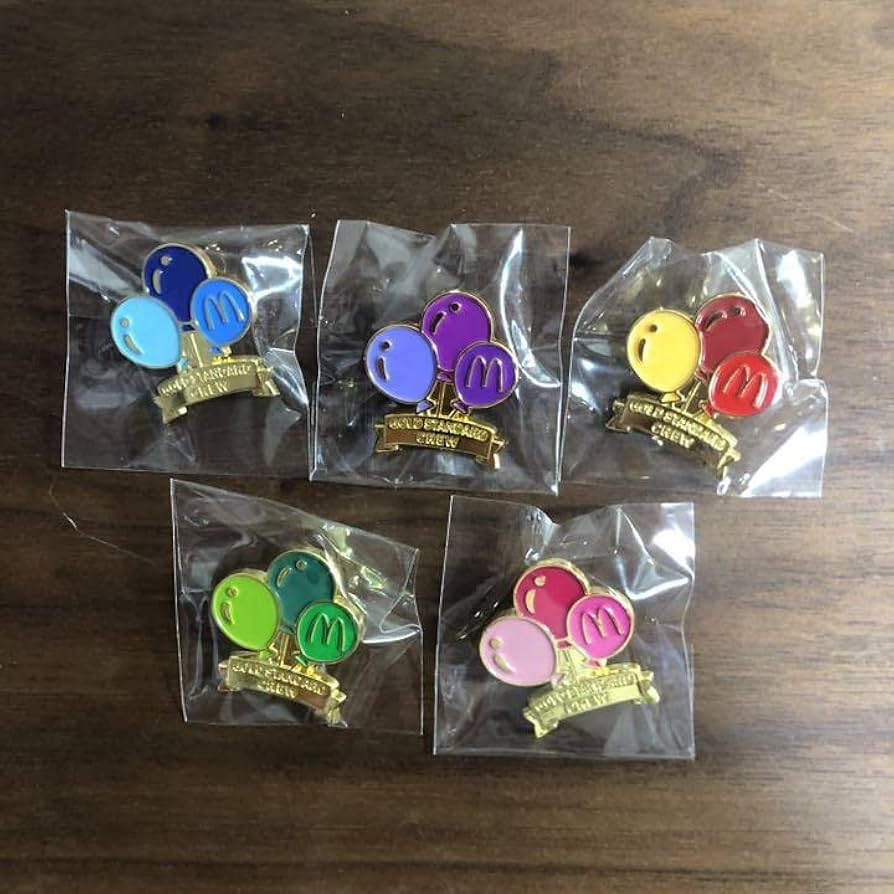マクドナルド ピンズ AJCC 2022 7種類セット AJCC ピンズ 2022 マクドナルド 7種類セット AJCC ピンズ 2022