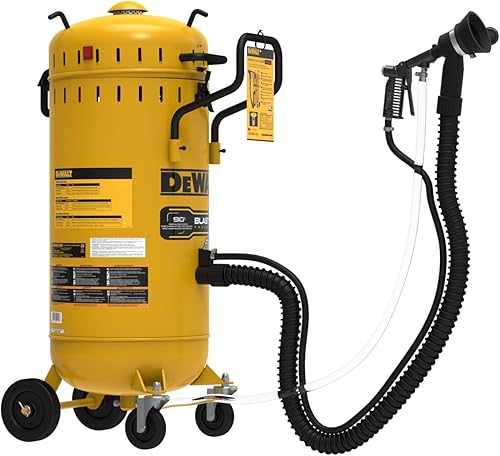 Miniatura 7 de DEWALT BlastVac abrasivo para chorro de arena limpio y portátil, 120V, 5.5 - 6.5 SCFM @ 115PSI (DXCM009-0369)
