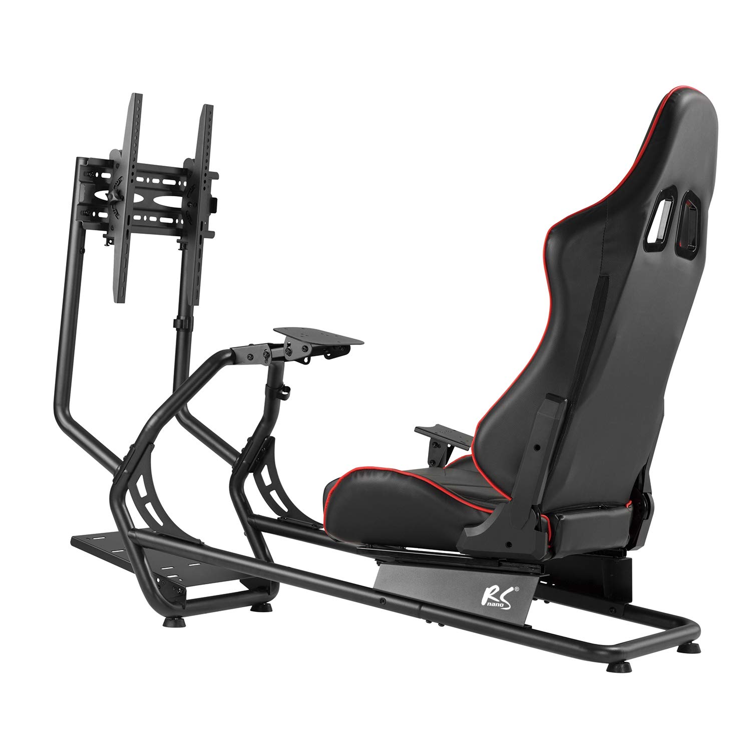 NanoRS RS160 Sedia Gaming da Gioco Racing Simulator Cockpit 3in1 Supporto per VolanteRegolabile Ergonomica Confortevole