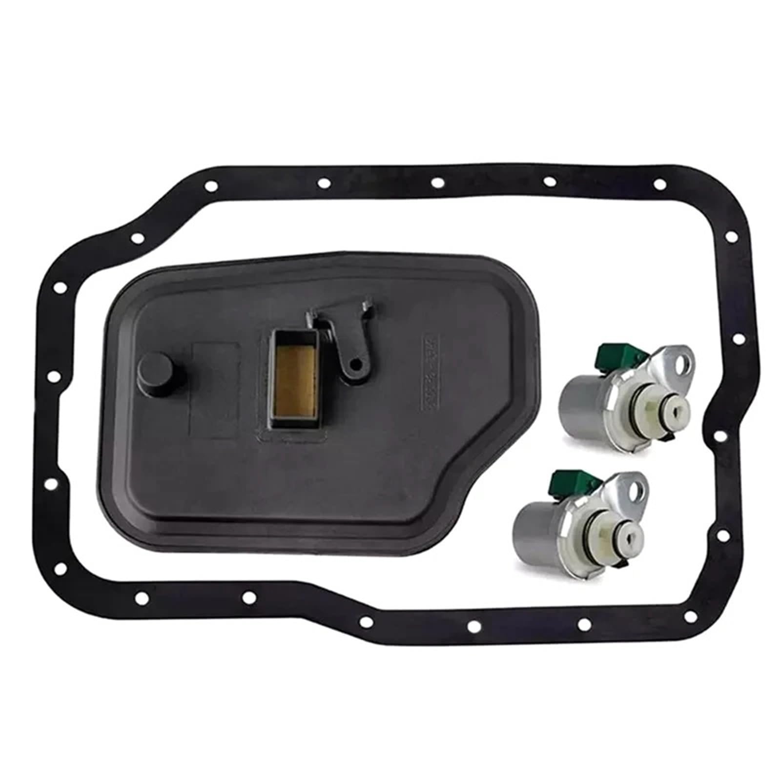 Filtro hidráulico Kit de sensores de filtro de solenoide de cambio de transmisión A22F, compatible con Ford y Mazda XS4Z-7H148-AA 4F27E