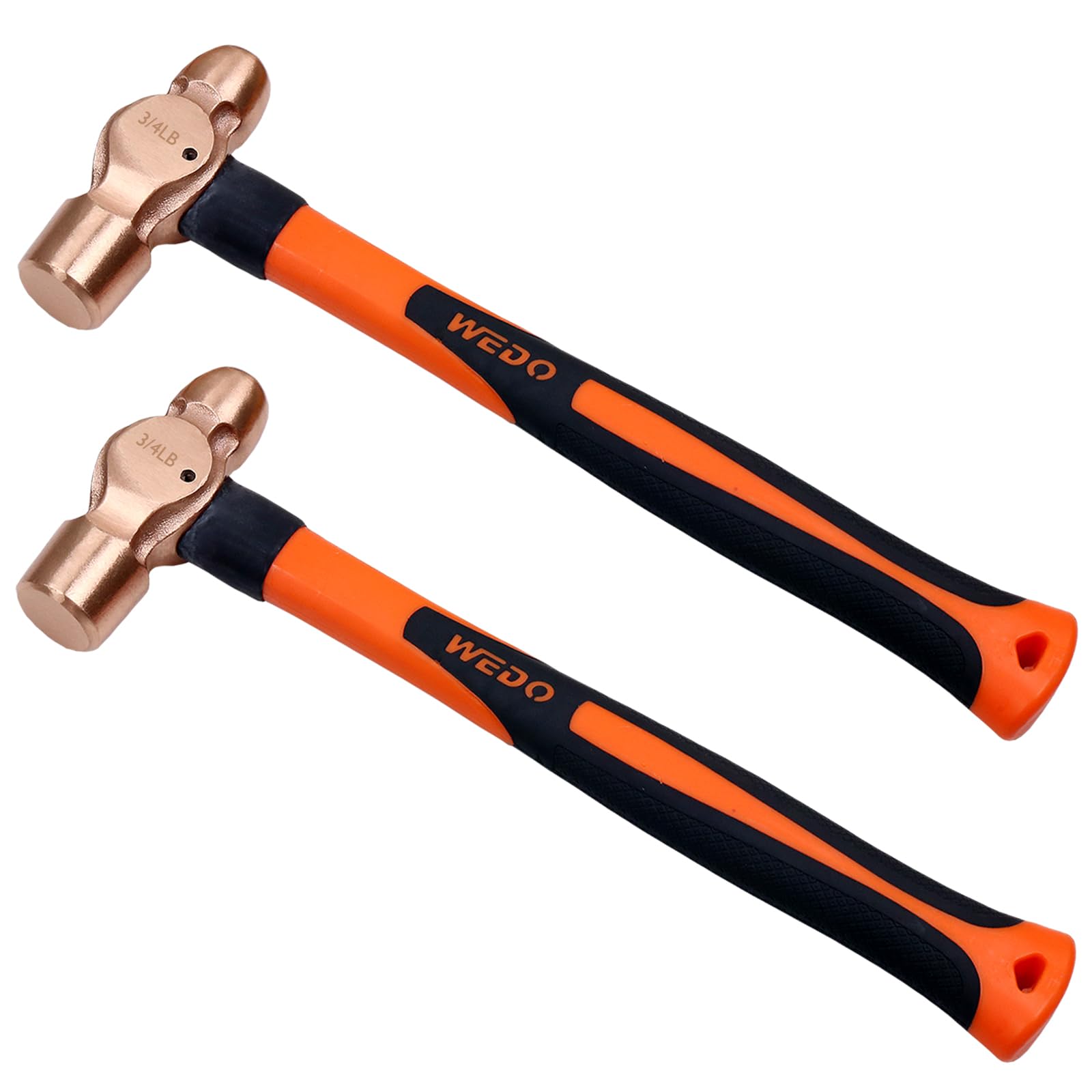 WEDO Copper Ball Peen Hammer - Durable & Corrosion Resistant -12