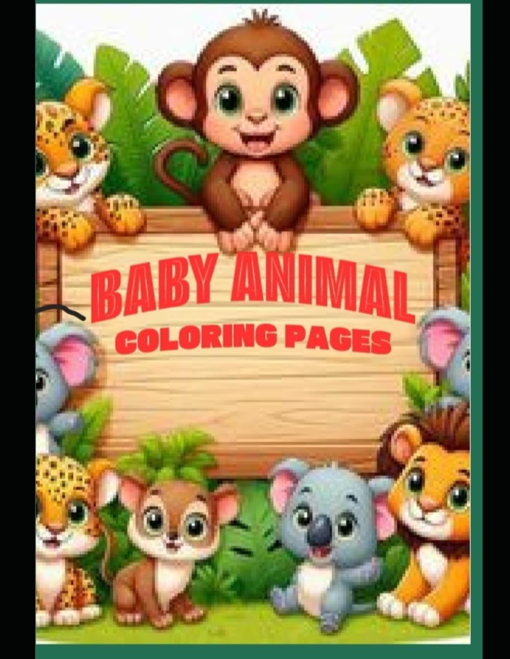 Baby animals coloring pages