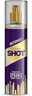 Layer’r Shot Gold Dynamic Men’s Body Spray 135ml | Intense Long-Lasting Deodorant with Woody & Amber Fragrance | Powerful All-Day Freshness | Perfect for Every Occasion