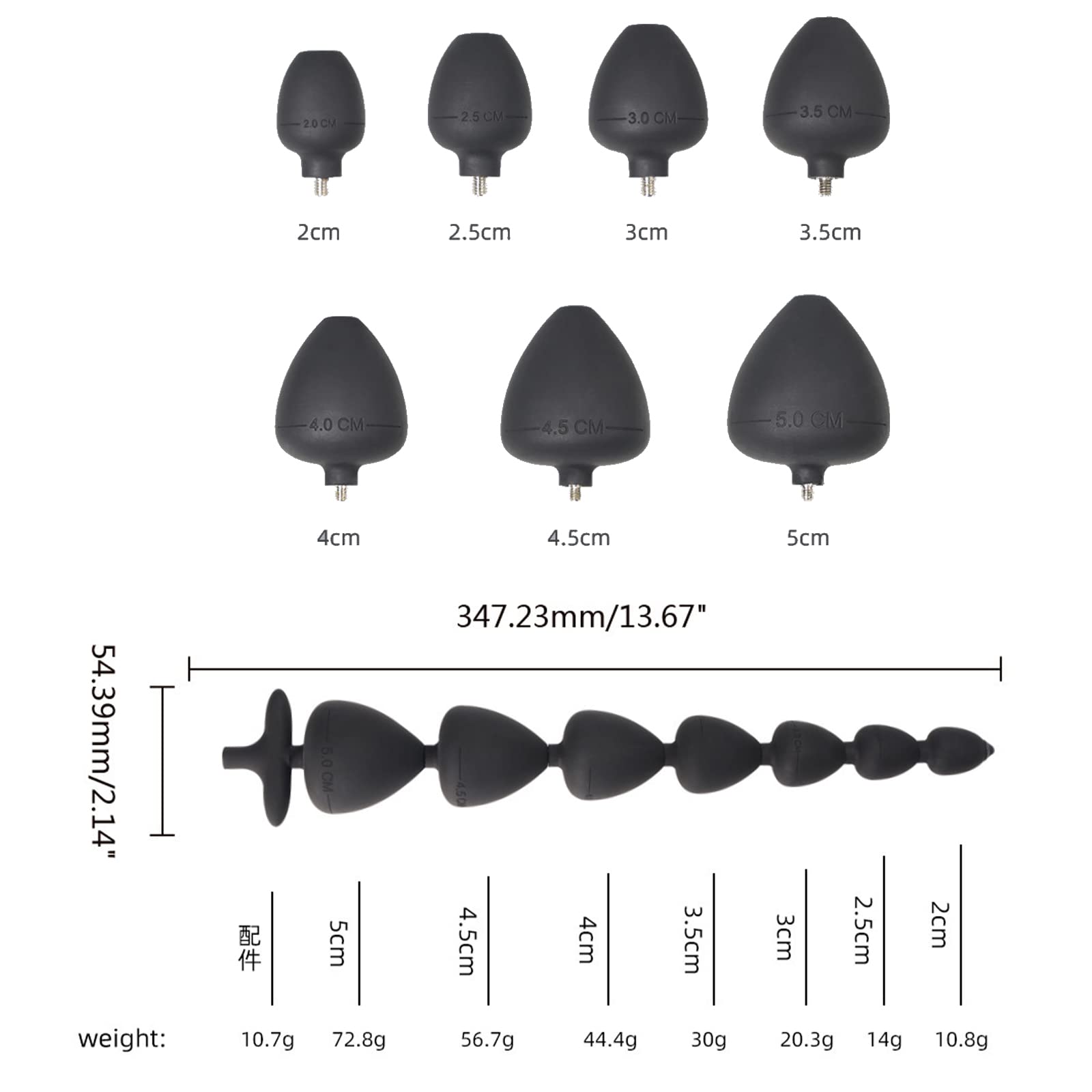 Perline Anali Catena Anale Plug Anale In Silicone Butt Plug Dildo Anale Con Sfere Intercambiabili Stimolazione Della Prostata Masturbatore Dell'ano Giocattolo Sessuale