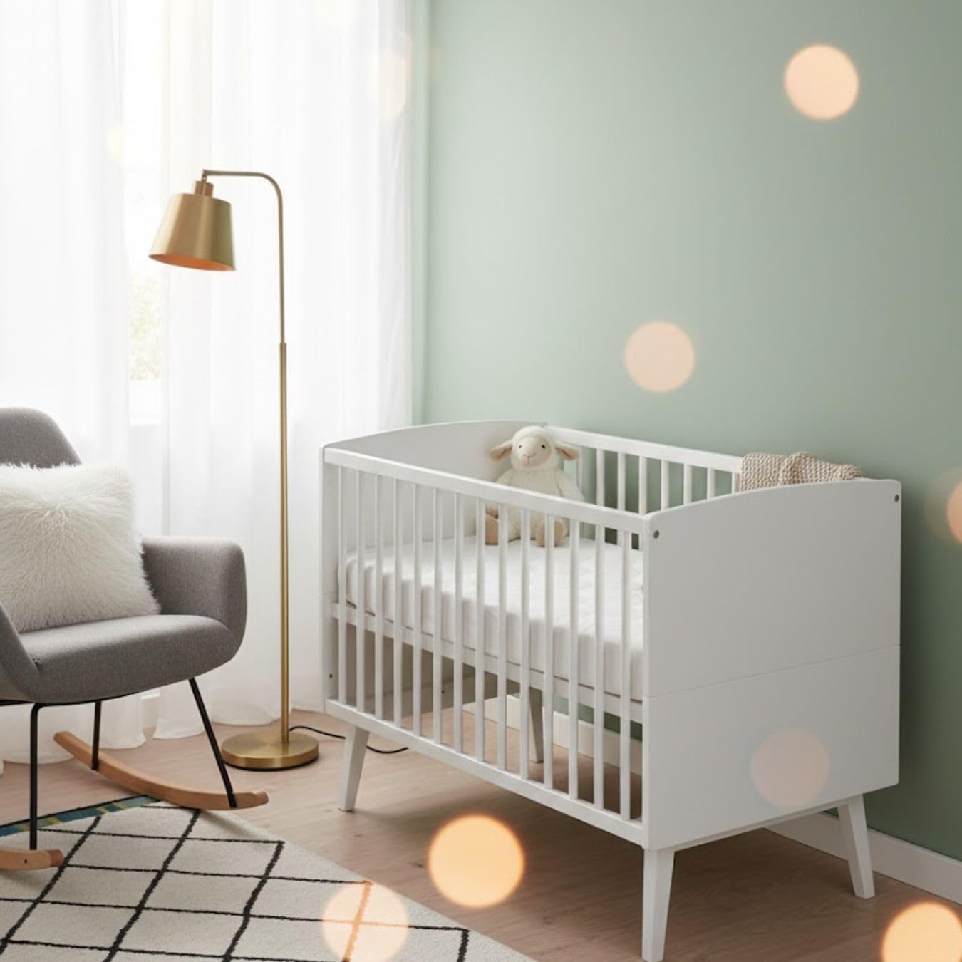 Easy Dort Podwójny klimatyzowany materac 60 x 120 cm do łóżeczka dziecięcego Łóżko parasolowe Grubość 10 cm Zdejmowany Wyprodukowano we Francji