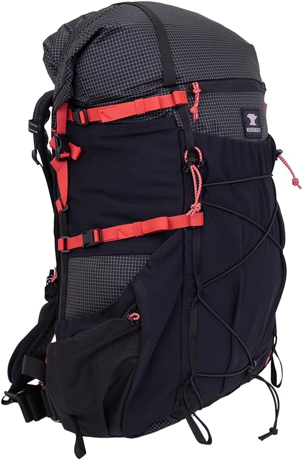 Mountainsmith Zerk Backpack - Lightweight Bag for Hiking, Backpacking, Trekking, & Thru-Hiking - Darknight - 40L