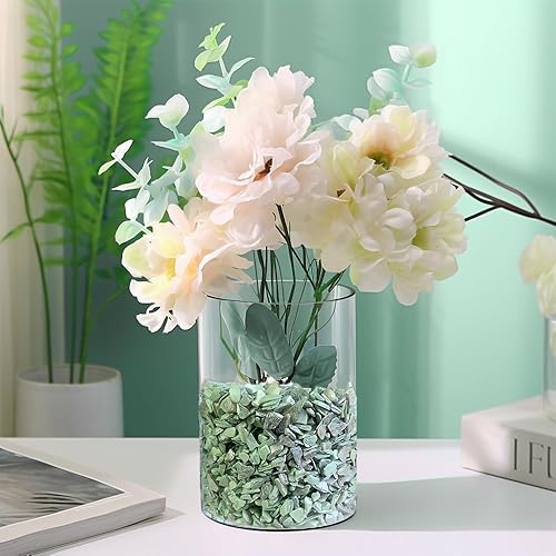 Miniatura 2 de Relleno de jarrón de chips triturados de 1.4 libras para manualidades, arte de resina, cuencos, suculentas, cubierta de suelo de plantas,