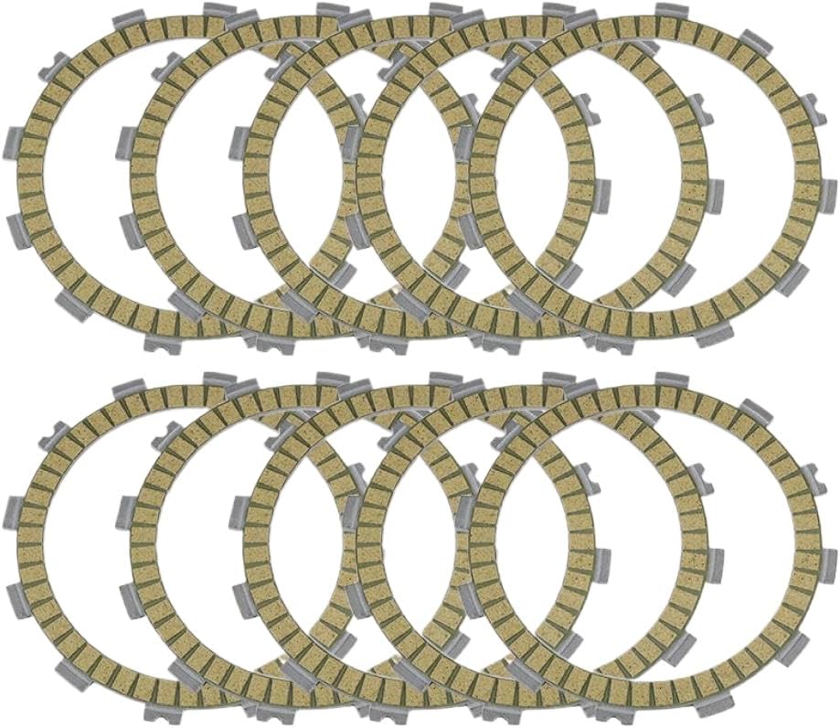 Clutch Friction Disc Plate Kit 40F00 40F10 40F20 Compatible With Automotive Motorcycle Parts GSXR1000 GSXR1000Z GSX-S1000 GSX-S1000F ABS 21441-40F00 21441-40F10 21441-40F20