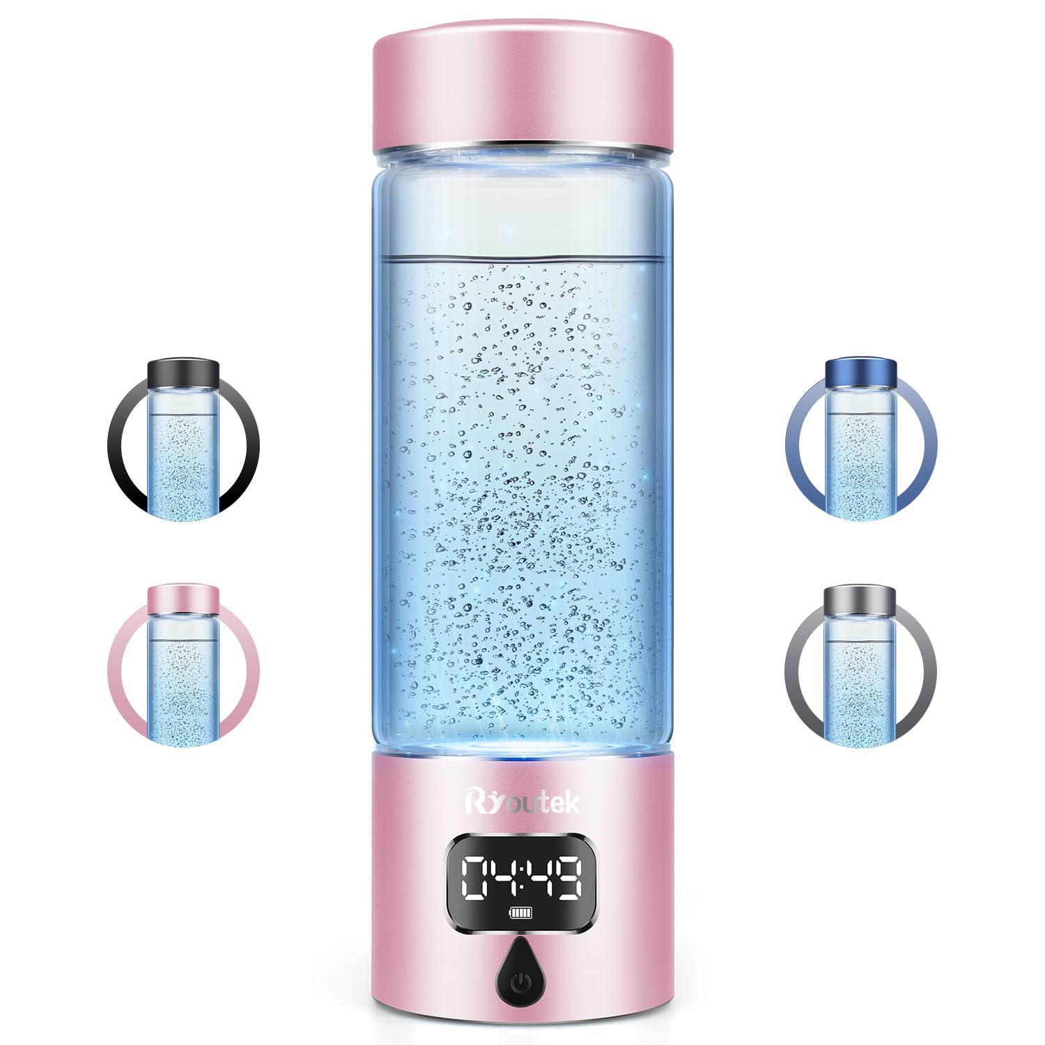 Amazon | 水素水生成器、5000PPB携帯式水素吸入器、水素イオン