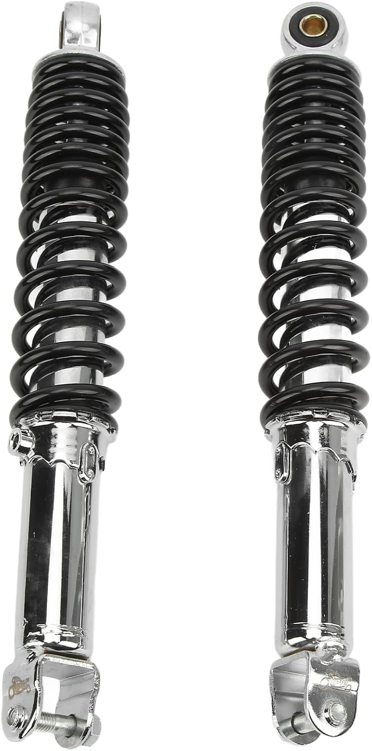 Rear Shock Absorber? Qiilu Suspension Damper?2 Pcs 335mm/13.19in Rear Shock Absorber Suspension Damper Motorcycle Accessories Chinese CF250 suspension system