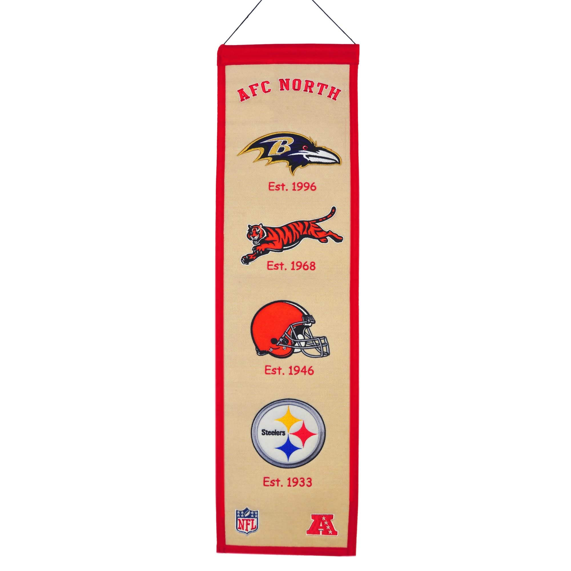 Winning Streak AFC North Wool Heritage Banner