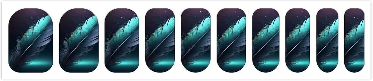 Nail Strips Bundle Full Wrap Long Lasting Nail Polish Strips Easy Application and Removal Salon Quality Self Adhesive Art Stickers for Women Gifts