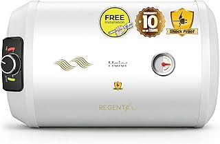 Haier Regenta Slim Water Heater Geyser 25L (Left) | Free Installation| Shock Proof | Saves electricity | Incoloy 800 Element | Super Long 10-Yr Tank 4-Yr Product Warranty