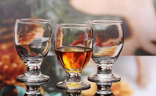 Shot Glasses, 5.3Oz Mini Shot Glass Set Of 6/ Tequila Glass/Glasses Snifters/Cute Shot Glasses/Clear Shot Glasses/Sherry Glasses/Tasting Glasses #TOP7