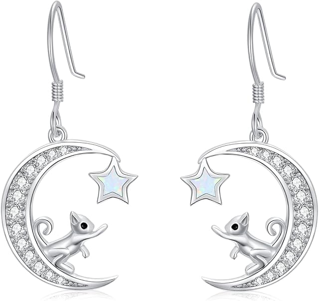 925 Sterling Silver Hypoallergenic Earrings Ear Hook Gift for Women Girls Kids