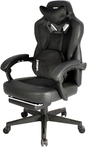 Silla de juegos Pro, sillas ergonómicas para juegos para adultos y personas pesadas, silla reclinable de masaje para escritorio de oficina, silla de