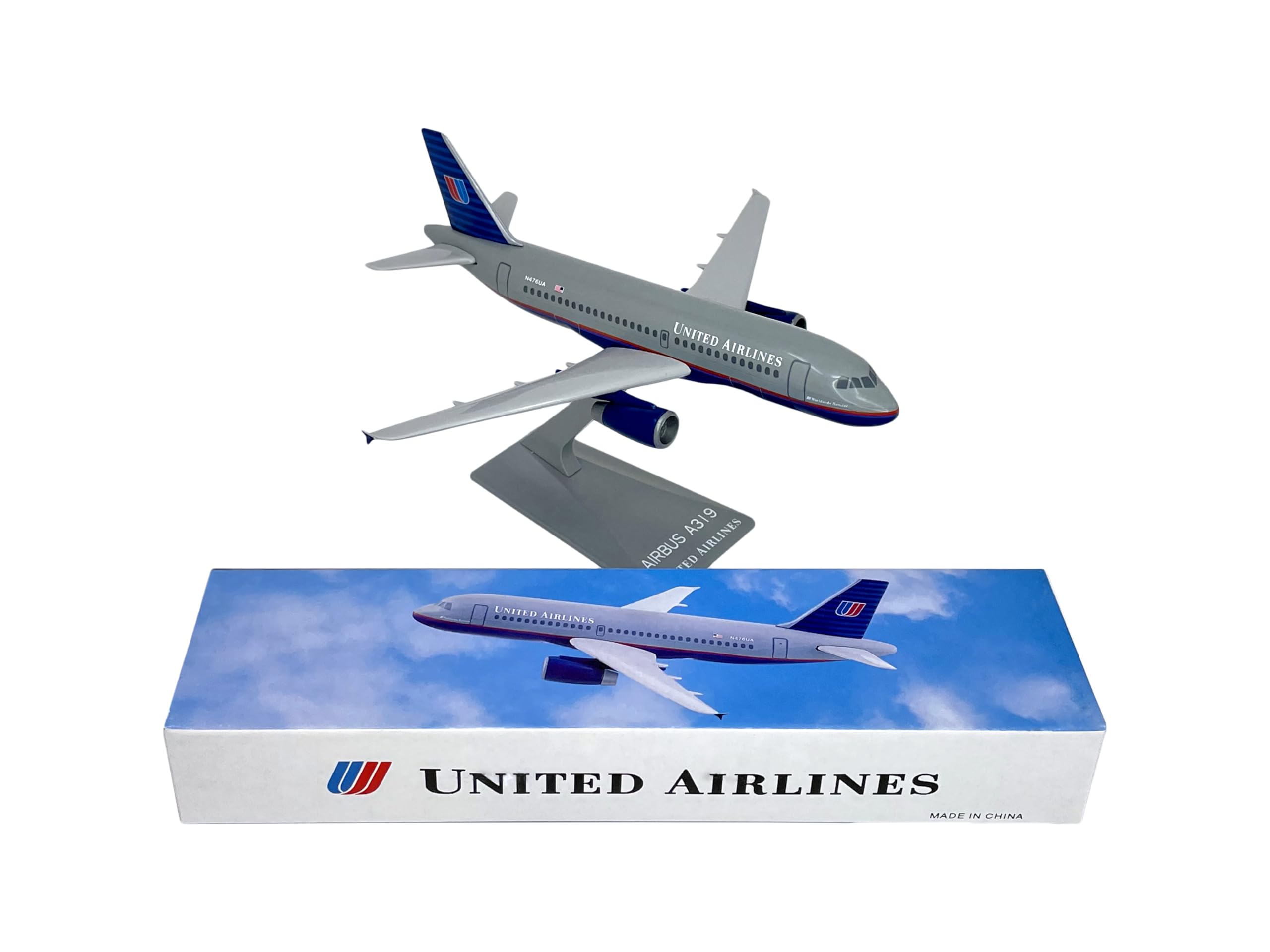 Amazon.com: Flight Miniatures United (93-04) A319-100 1:200