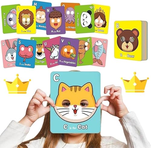 Flashcards Montessori Alfabeto per Bambini 2 3 Anni – 26