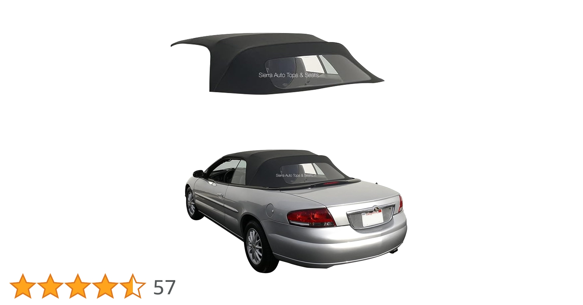 洋書 SEBRING Chrysler Sebring Convertible Top for 1996-2006 Models in