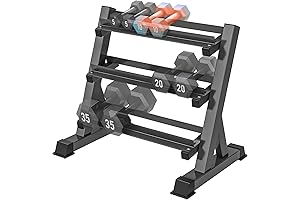 YOLEO Adjustable Weight Holder Rack for Dumbbells
