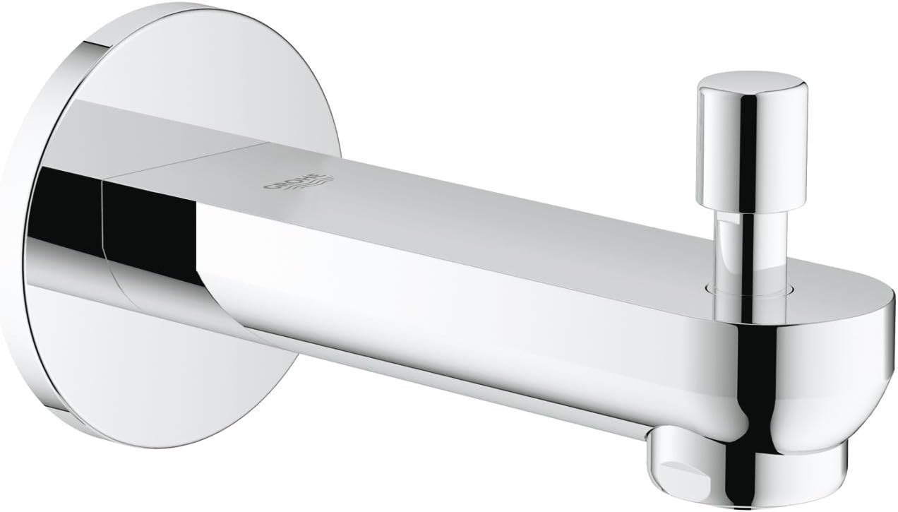 Baucontemporary Bath Spout (Silver)