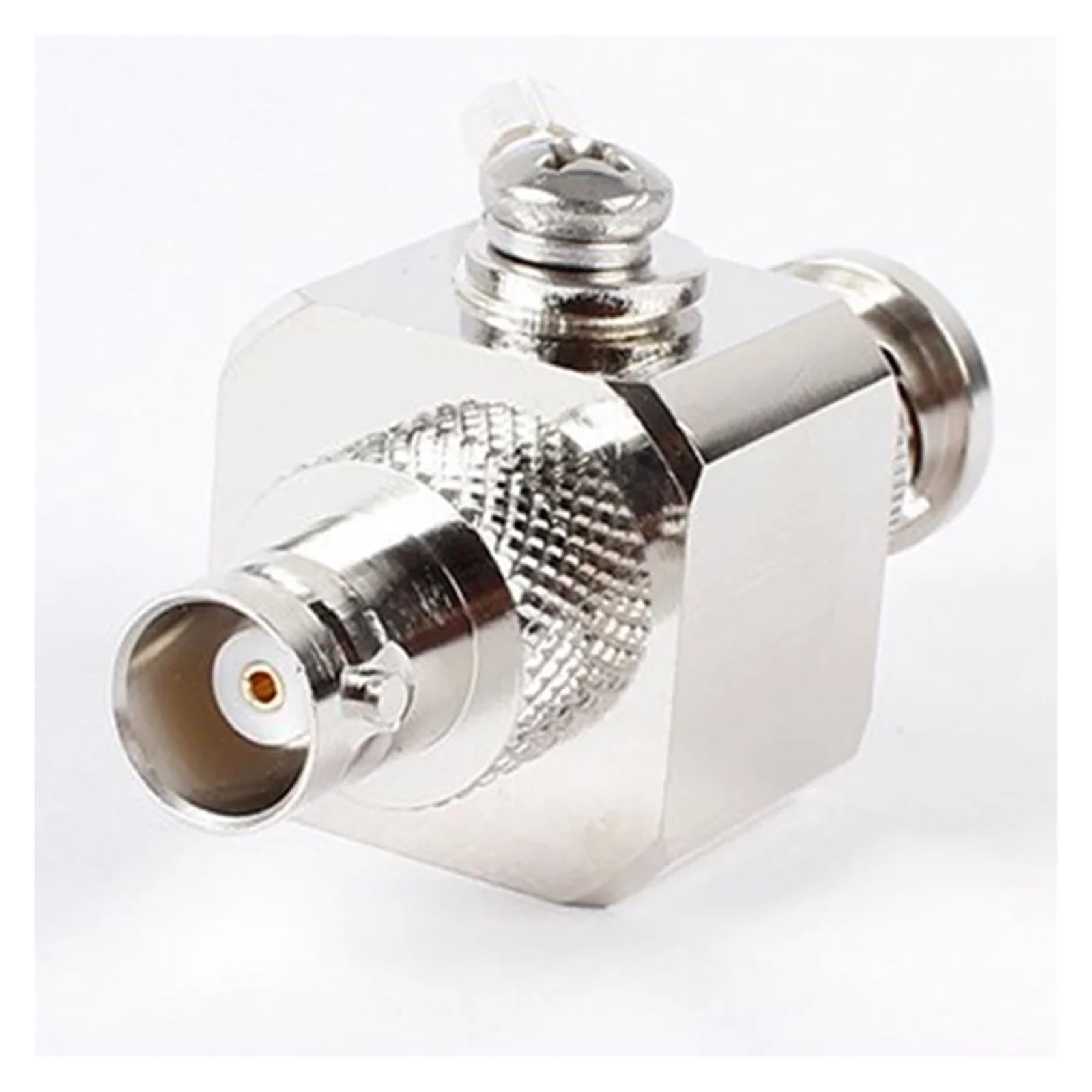 EVPZPLKMGT BNC Male to BNC Female Surge Arrester, 50ohm 3GHz Coaxial Lightning, RF Arrester Protection Device