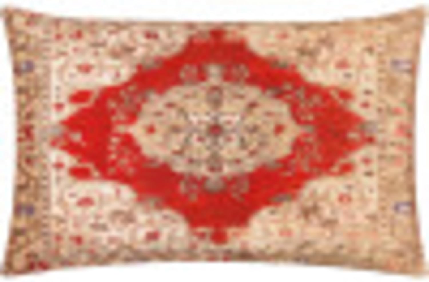 Artistic Weavers Juneau Pillow, 14" H x 22" W, Red