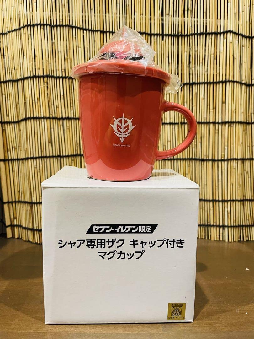 Amazon.co.jp: セブンイレブン限定 シャアザク キャップ付きマグカップ