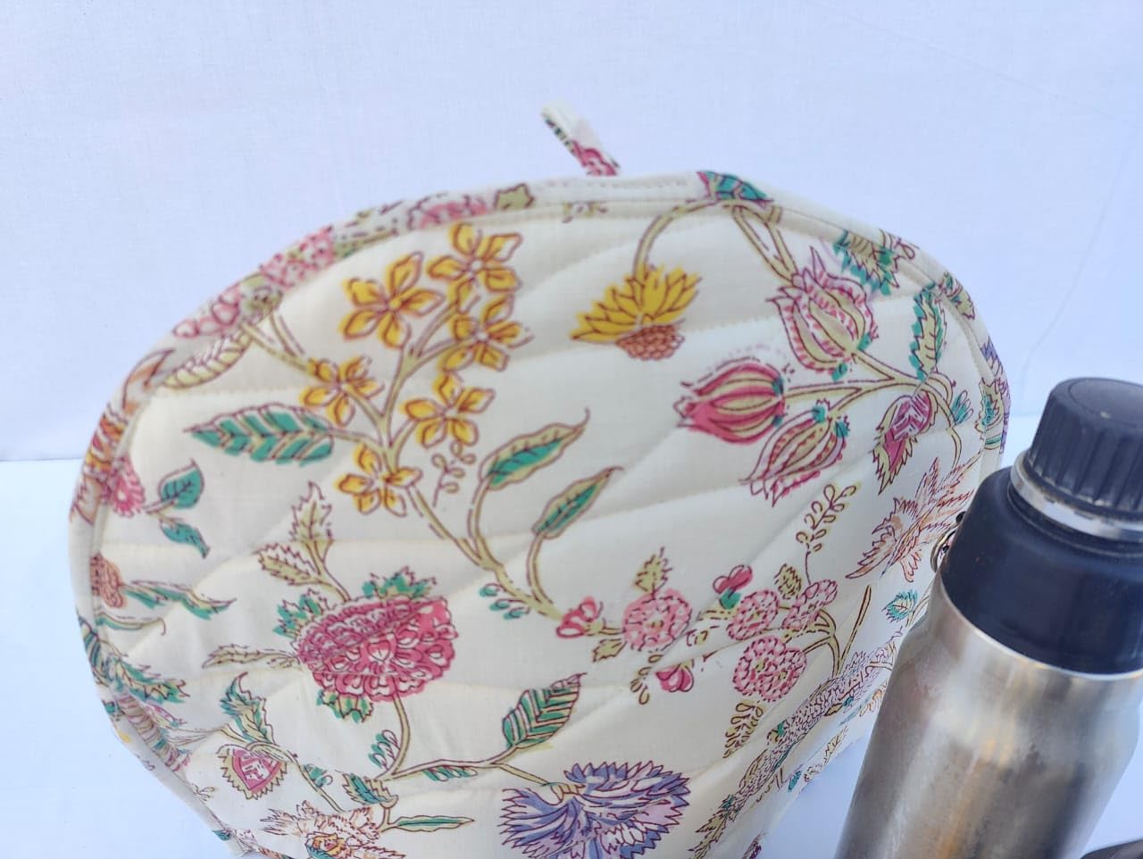 Hand Block Tea Cozy - Keep Tea Warm & Stylish -2 Hand Block Tea Cozy - Keep Tea Warm & Stylish -2
