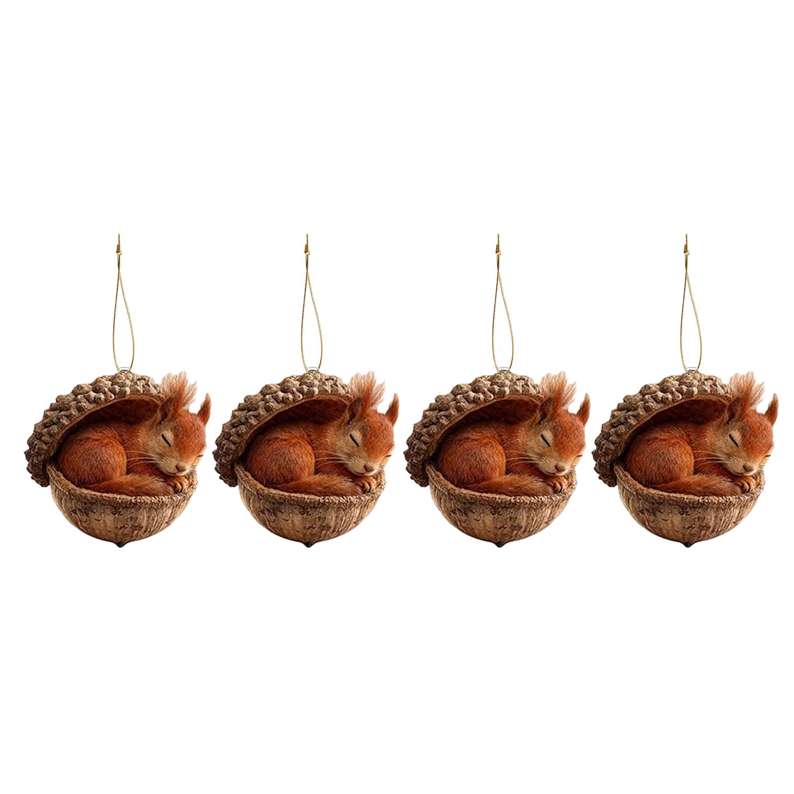 Zxfdsfdbnm Animal Ornaments Glossy Finish and Lightweighted for Christmas Tree Festival Family Gatherings Decoration Acrylic Animal Pendants
