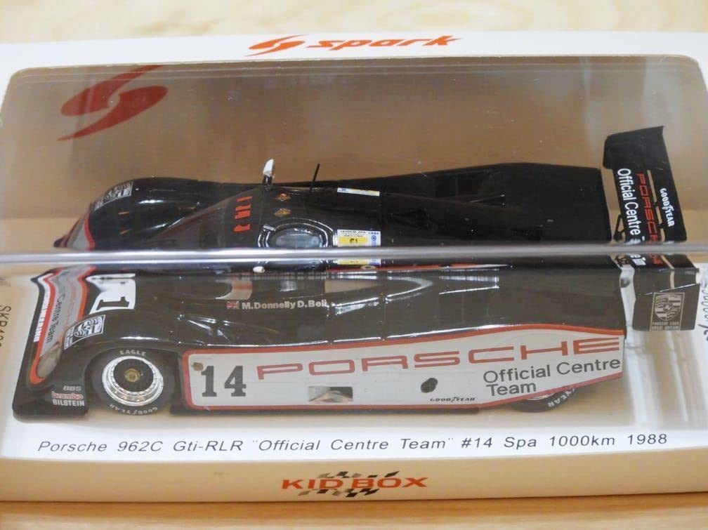 Amazon | 【KIDBOX特注 スパーク 1/43 ミニカー 962C Gti-RLR No.14