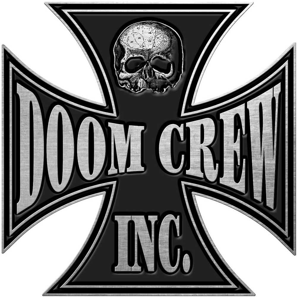 Black Label Society Doom Crew Badge (One Size) (Black/Grey)