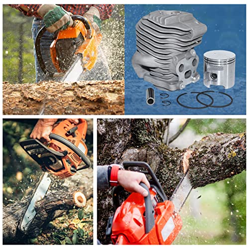 Aumel 51Mm Cylinder Piston Kit For K750 K760 Husqvarna Partner K750 K760 Cutoff Concrete Saw Replace 506 38 61-71. #TOP3